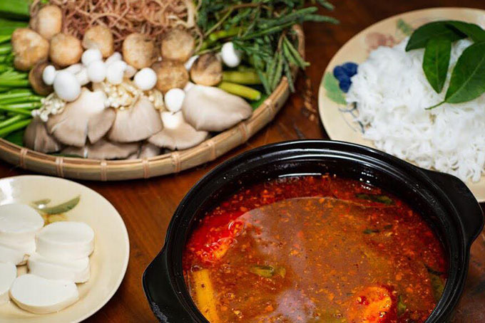 Quán chay gần đây Quận 2