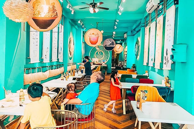 Quán chay gần đây Quận 4