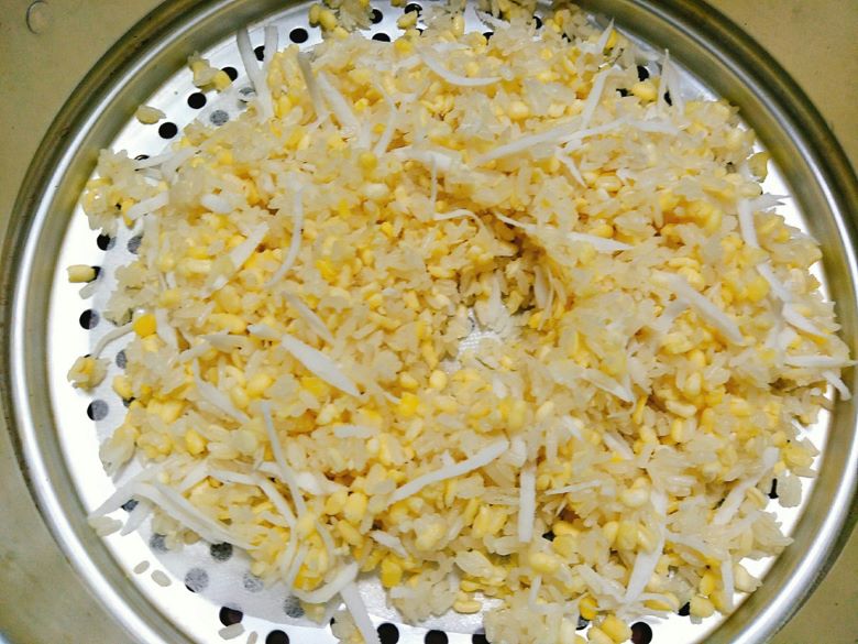 Xôi dừa đậu xanh