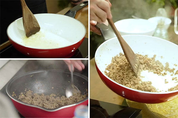 Xào thịt chim bồ câu