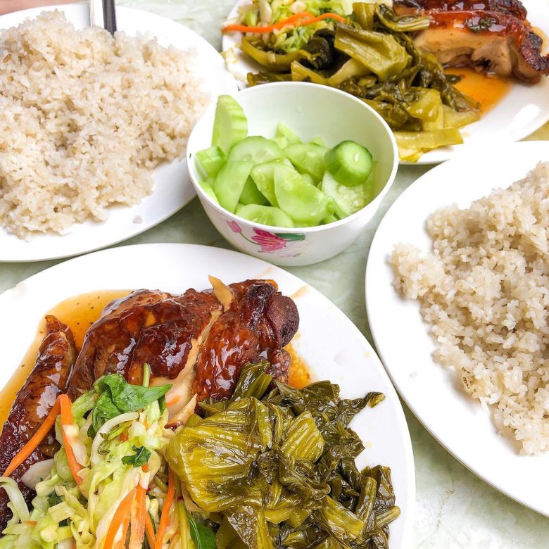 Cơm rang dưa bò quán Mỹ Hải