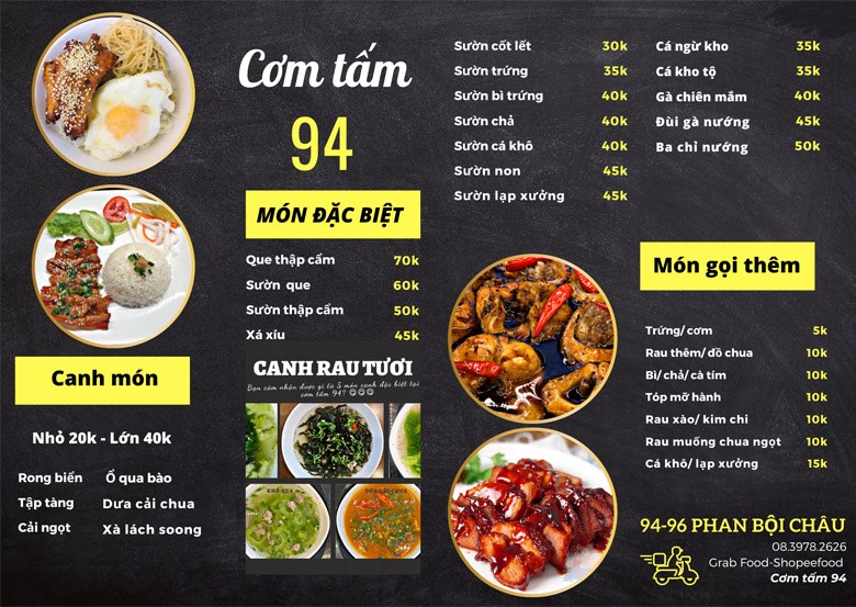 Quán cơm tấm 94 Buôn Ma Thuột