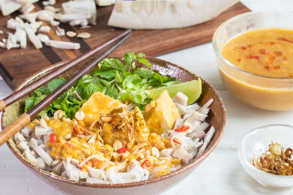 Bún mắm nêm chay