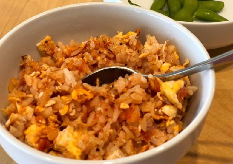 Cơm rang trứng cà chua