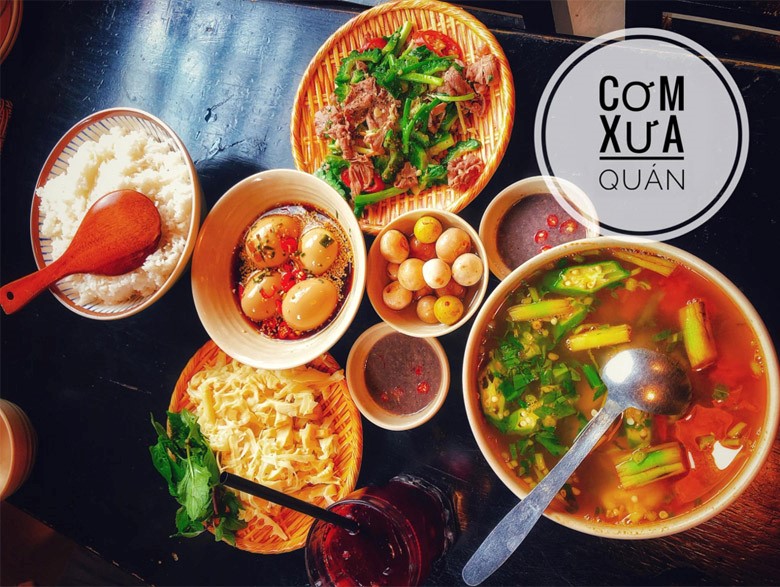 Quán Xưa – Quán cơm ngon TP Vinh