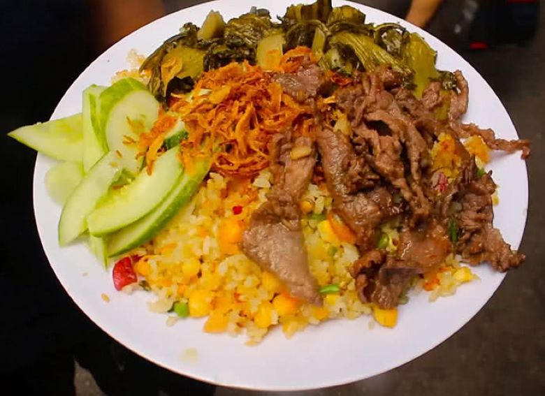 Cơm rang Nam Khánh – Quán cơm rang ngon Thái Nguyên